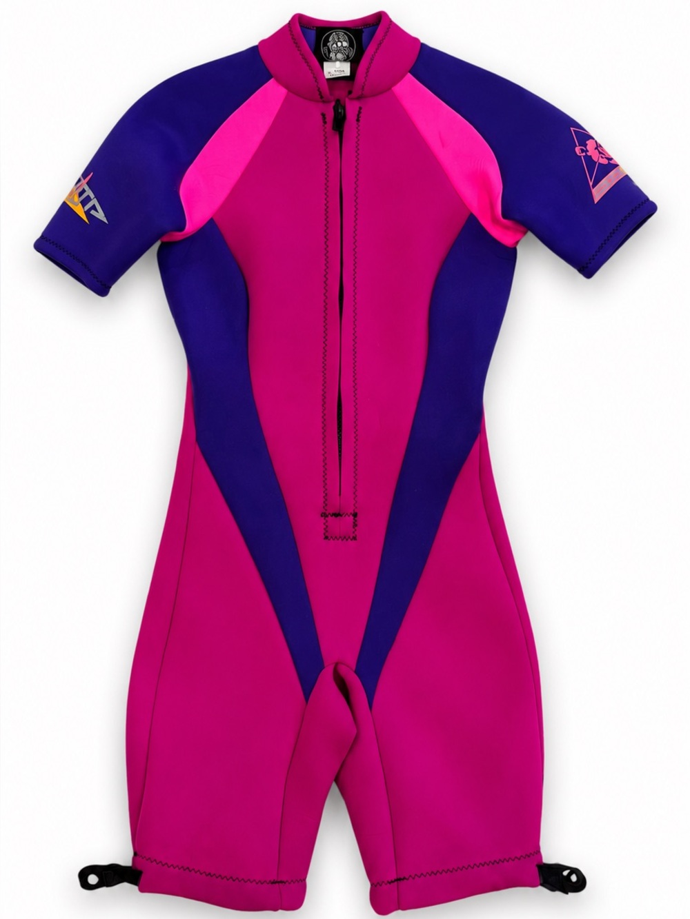 Vintage • 90s O’Neill Delta Women’s Shorty Front Zip Wetsuit [Size 10]